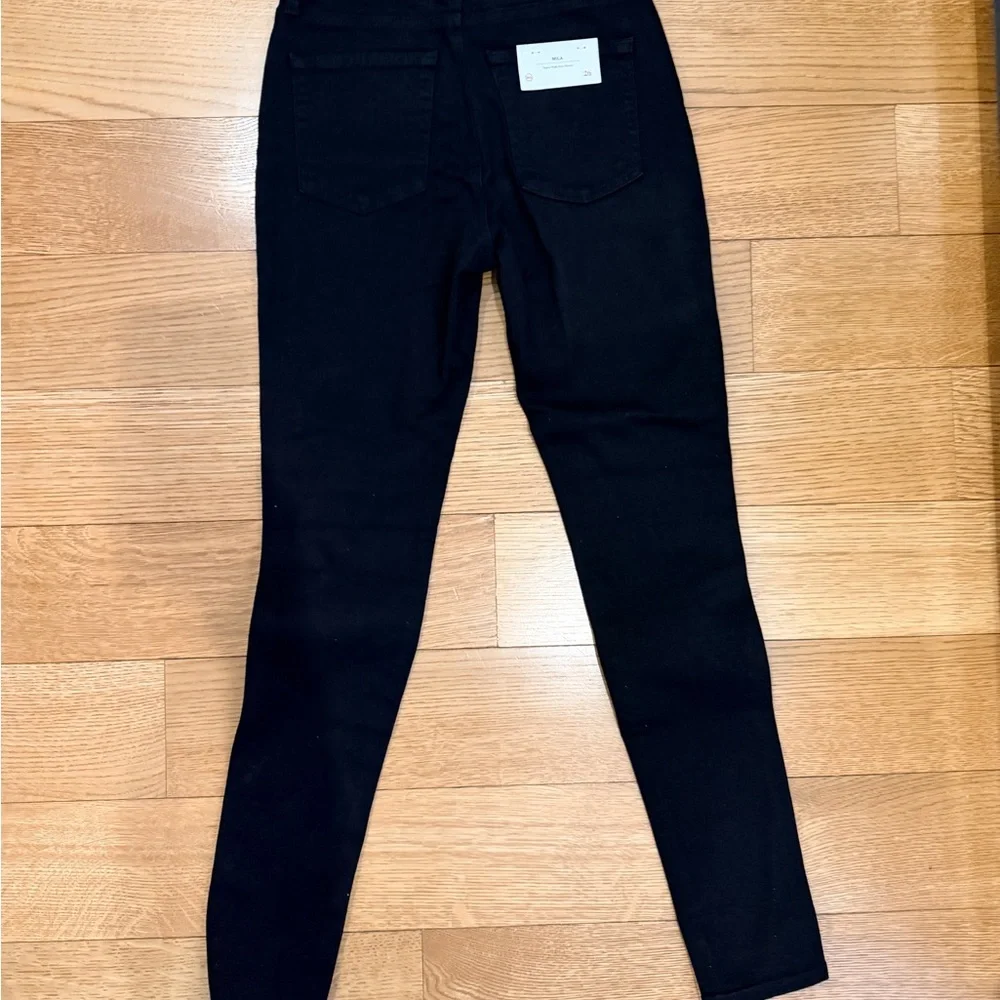 AG Women's Black Skinny Jeans size 26 - Picture 2 of 6